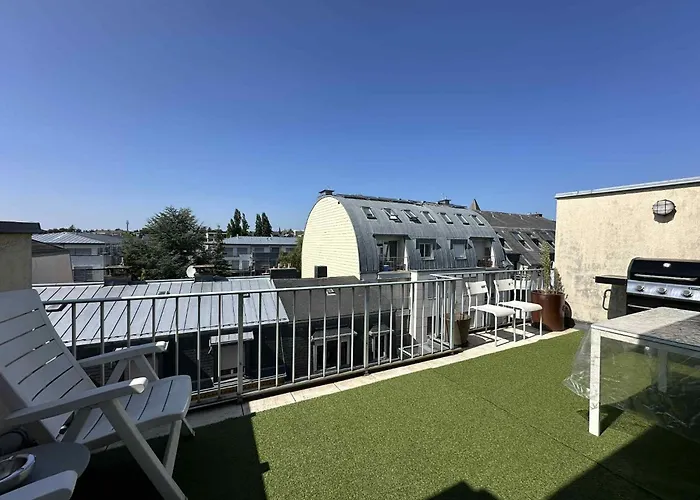 Rooftop 1 Bed Sleeps 4 * Luxemburg